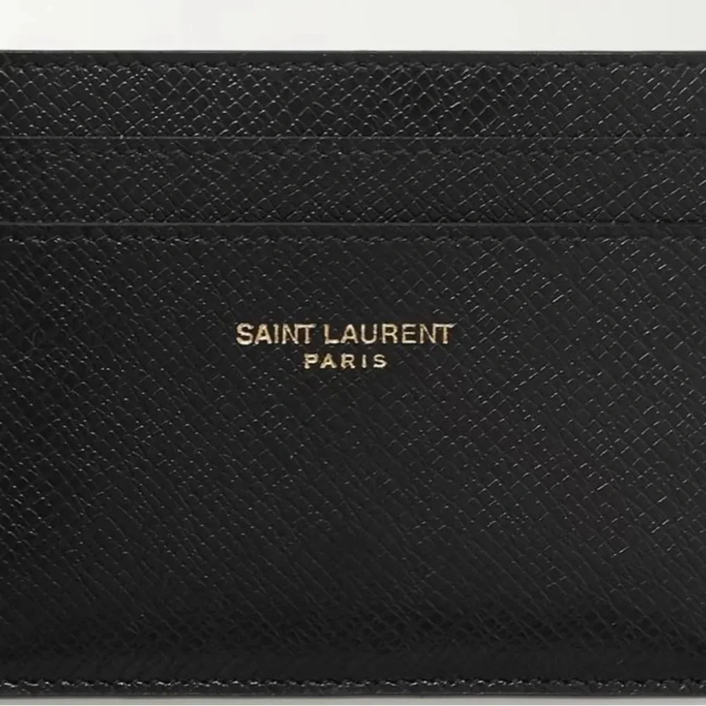 Saint Laurent Black Card Holder - Picture 2 of 2